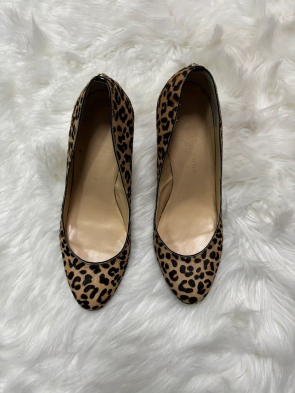 Ivanka Trump Animal Print Pointed Toe Stiletto Pump Women's US 9 Slip On